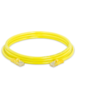 Allen Tel AT1507EV-YL Category 5e Patch Cord, 7-Foot Length, Yellow